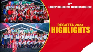 18th Ladies’ College vs Musaeus College – Regatta 2023  Highlights [upl. by Berget]