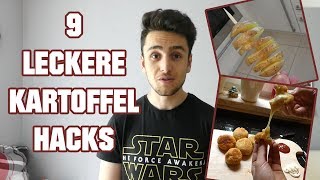 9 LECKERE KARTOFFELHACKS 🥔😍 [upl. by Hollerman]