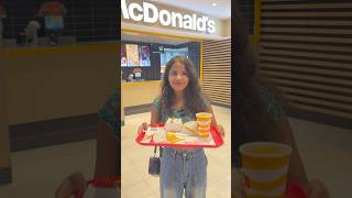 I Pay For Every Item He Eats at McDonalds within 30 min McDonald’s unlimited Food Challenge shorts [upl. by Oisacin]