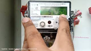 How to take Solar singlephase LampT meter Reading [upl. by Ulphi635]