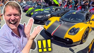 WORLDS BEST HYPERCARS Descend on the CRAZIEST EVENT EVER [upl. by Falda]