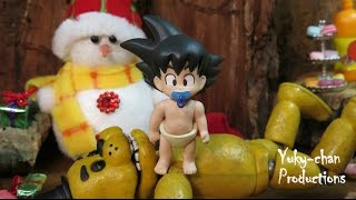 3º🎄quotLA DERROTAquot  PARODIA Especial navidad 2016 parte 3 🎄 Dragon ball stopmotion [upl. by Donny]