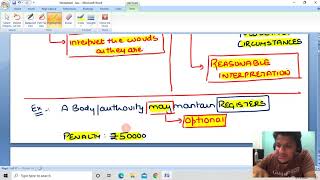 Interpretation of Statutes Lecture 3 CA INTER RULE OF REASONABLE amp HARMONIOUS INTERPRETATION [upl. by Ennirak]