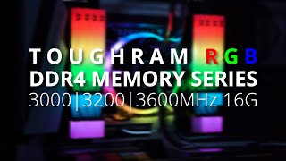 Thermaltake TOUGHRAM RGB DDR4 Memory Series  Illuminate and Impress [upl. by Koloski]