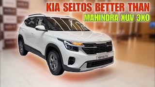 Kia Seltos HTK Plus Model  BIG Sunroof Alloys Features Interiors Price  Kia Seltos HTK [upl. by Arlon]