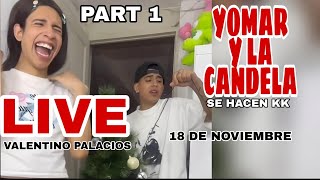 LIVE DE VALENTINO PALACIOS 18 DE NOVIEMBRE PART 1 YOMAR SE HACE KK [upl. by Westleigh]