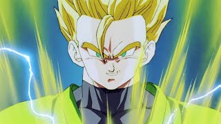 DBZ Kai Jap  Gohan transforms into a Super Saiyan 2 Majin Buu Saga [upl. by Yllehs]