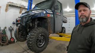 Bora Wheel Spacers Install on a 2020 Polaris Ranger XP1000 Northstar Ultimate [upl. by Auos940]