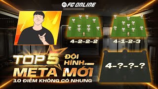 Top 5 Sơ Đồ Đội Hình Chuẩn Meta 93 ft Pressing Time ibrobot [upl. by Yetac]