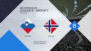 Slovenia vs Norway 14 Highlights  Nations League 2024 [upl. by Eahcim867]