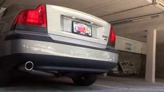 2002 Volvo S60 24T AWD w glasspack exhaust [upl. by Congdon]