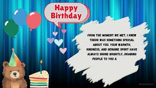 Touching Birthday Wishes for Your Best Friend  Happy Birthday Quote ECard [upl. by Alyt]