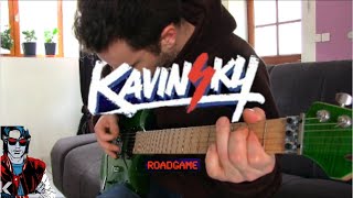 Kavinsky  Roadgame  Guitar cover [upl. by Piane]