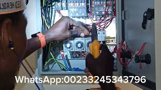 Building In Ghana  Automatic Changeover Switch amp Contactor Replacement [upl. by Ogir700]