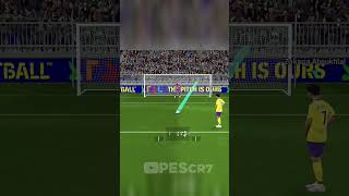 Toulouse FC Penaltyshootout Z Aboukhlal Goal in the pes efootball efootball2025 efootball2024 [upl. by Fatimah]