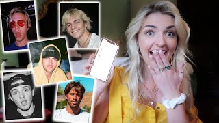 Text Challenge on my BROTHERS amp BOYFRIEND  Rydel Lynch [upl. by Aivekal239]