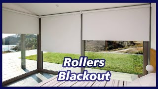 Cortinas Roller BLACKOUT 100 Opacas [upl. by Pirzada]