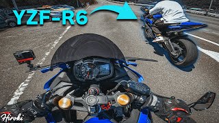 ZX25RでYZFR6について行こうとした結果 [upl. by Codding498]