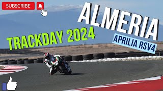 Almeria 2024 Aprilia RSV4 Motocyle Trackday OnBoard with Luca Göttlicher at Bikepromotion POV [upl. by Hyman775]