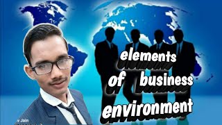 Elements of business environment [upl. by Mahla443]