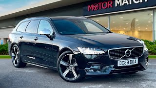 Used Volvo V90 20 T4 RDesign Plus Auto Euro 6 ss 5dr  Motor Match Crewe [upl. by Nylsirk958]