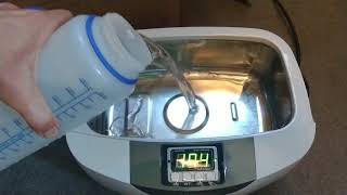 Ultrasonic cleaner noise problem  iSonic P4820 [upl. by Eryt499]