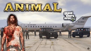 ANIMAL X GTA 5  Ranbir Kapoor Rashmika Mandana [upl. by Draner]