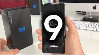 Unboxing and Hands On Review of the Samsung Galaxy S9 [upl. by Red190]