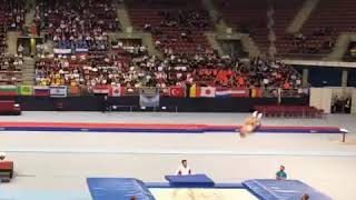 NEED WATCH Best Trampoline spotter save ever by Daniel Naydenov daninaydenov [upl. by Artkele779]