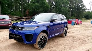 Offroad Range Rover Sport SVR [upl. by Onilatac]