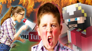 BROTHER AND SISTER TURN AGAINST EACH OTHER ON MINECRAFT Minecraft Trolling amp Griefing [upl. by Akeemat]