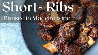 My Madeira Braised Short Ribs stop using red wine try this [upl. by Anecuza49]