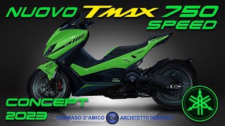 NUOVO TMAX 750 SPEED – Sua Maestà va veloce [upl. by Nylyrehc]