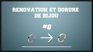 8 RÉNOVATION ET DORURE DE BIJOUOBJET EN OR  LEPETITCHIMISTEBE  FR [upl. by Akemed]