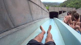 Scary Toboloko Water Slide at Cascanéia [upl. by Baggott]