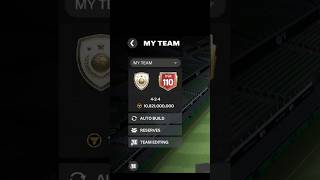 MY 110 OVR TEAM ☠️ fifamobile fcmobile eafc fcmobile25 fifa [upl. by Llednek]