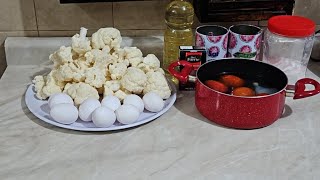 hoy disfrutamos una rica coliflor lampreada con la familia 🥗😋 [upl. by Whale695]