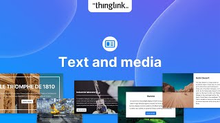 ThingLink Text and Media Tag with Immersive Reader [upl. by Naji]