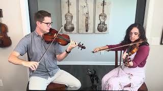 Nearer My God to Thee Titanic Violin Duet  Play Violin Channel [upl. by Monteith744]