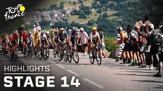 Tour de France 2024 Stage 14  EXTENDED HIGHLIGHTS  7132024  Cycling on NBC Sports [upl. by Ennovahc]