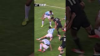 TJ Perenaras first All Blacks try allblacks rugby tjperenara [upl. by Spanos802]