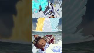 AOKIJI VS WHITEBEARDS TOP 3 COMMANDERS SIDEBYSIDE COMPARISON shorts anime fyp onepiece luffy [upl. by Nafis]