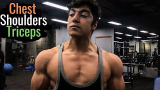 Most Effective PUSH Workout For MUSCLE GROWTH  Chest Shoulders amp Triceps Workout PART A [upl. by Sletten241]