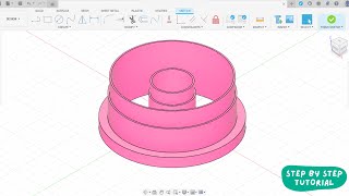 How to make a 3D printed Clay Cutter and Embosser in Fusion [upl. by Johnstone]