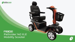 Pride Pathrider 140 XLE Mobility Scooter  Product Spotlight [upl. by Alue]