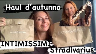 HAUL D’AUTUNNO INTIMISSIMIampSTRADIVARIUS [upl. by Enifesoj]