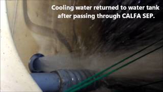 Water Separator The Demonstration of CALFA SEP  Case1 [upl. by Ised]