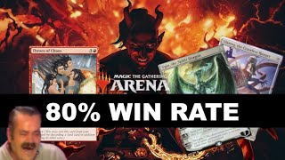 80 Win Rate 🔥 Throes Trickery BAN THIS  MTG Arena Historic [upl. by Bibah]