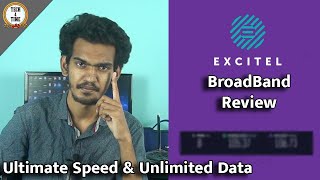 Excitel Broadband Review In tamil  Unlimited Data amp Speed  at affordable price [upl. by Filberto]