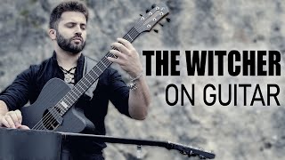 THE WITCHER ON ACOUSTIC GUITAR Toss A Coin To Your Witcher  Luca Stricagnoli [upl. by Namlak]